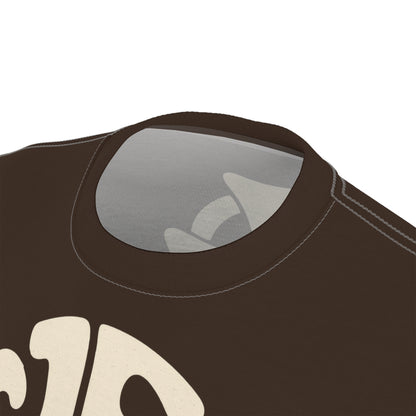 "Retro Jesus", Unisex T-shirt (Granite Brown)