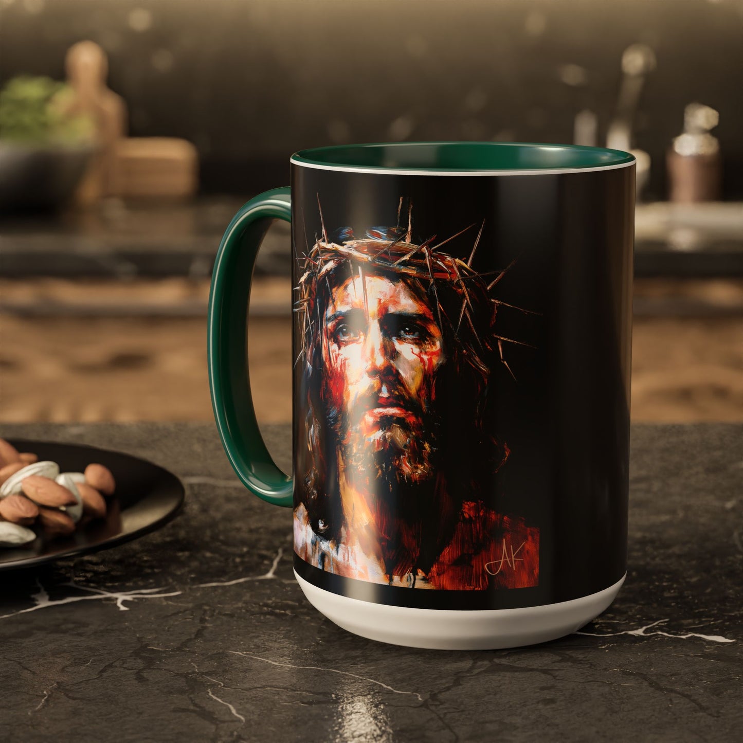 "Crown of Thorns", Colorful Mugs (11oz, 15oz)