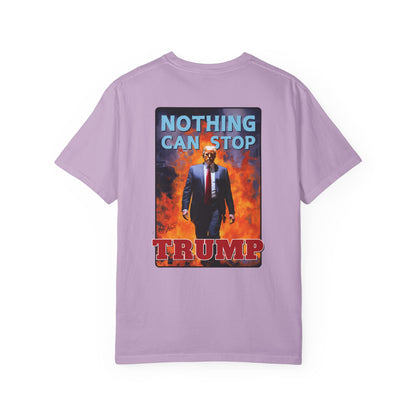 "Nothing Can Stop Trump", Unisex T-shirt (Light Colors)
