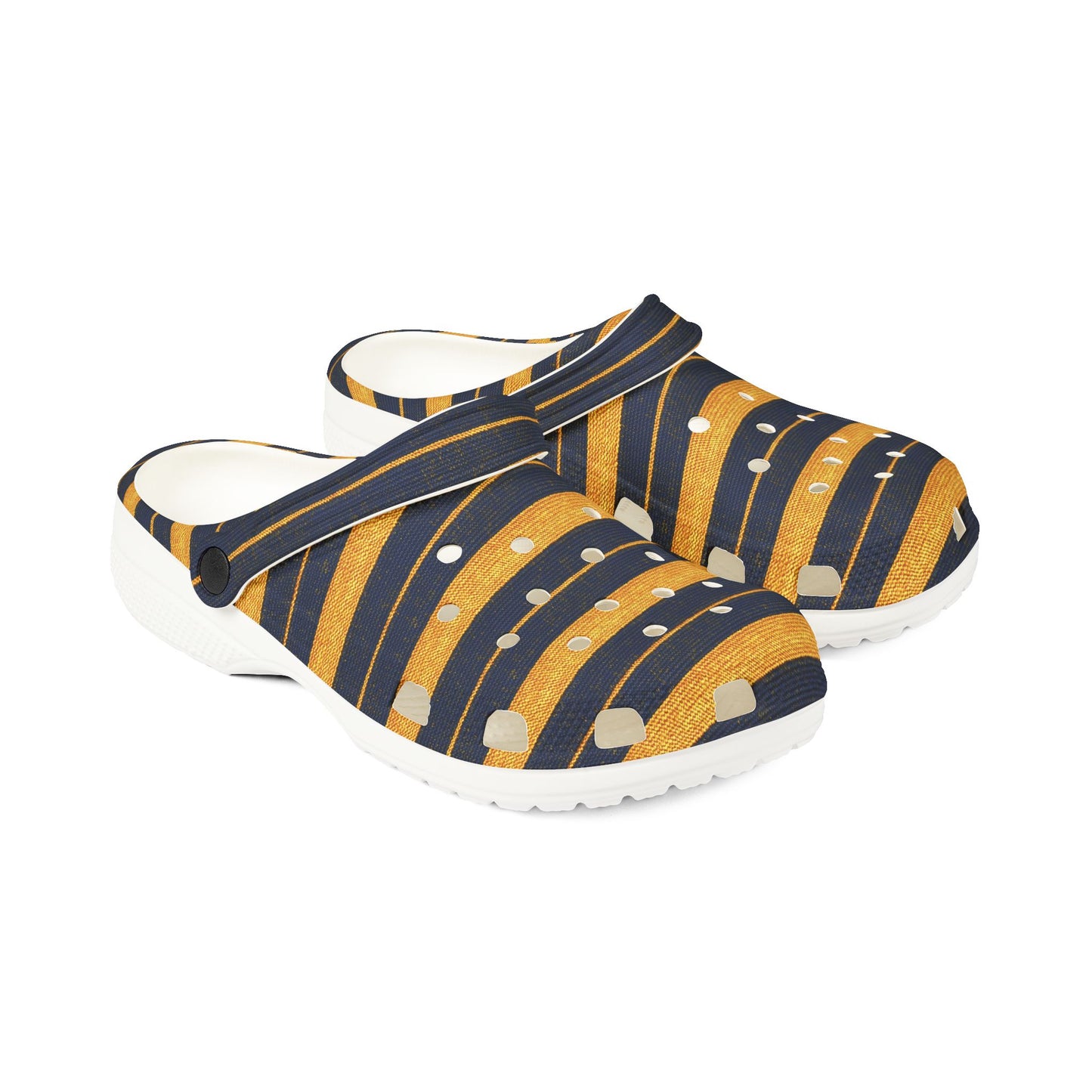 "Golden Ensign", Foam Rubber Clogs