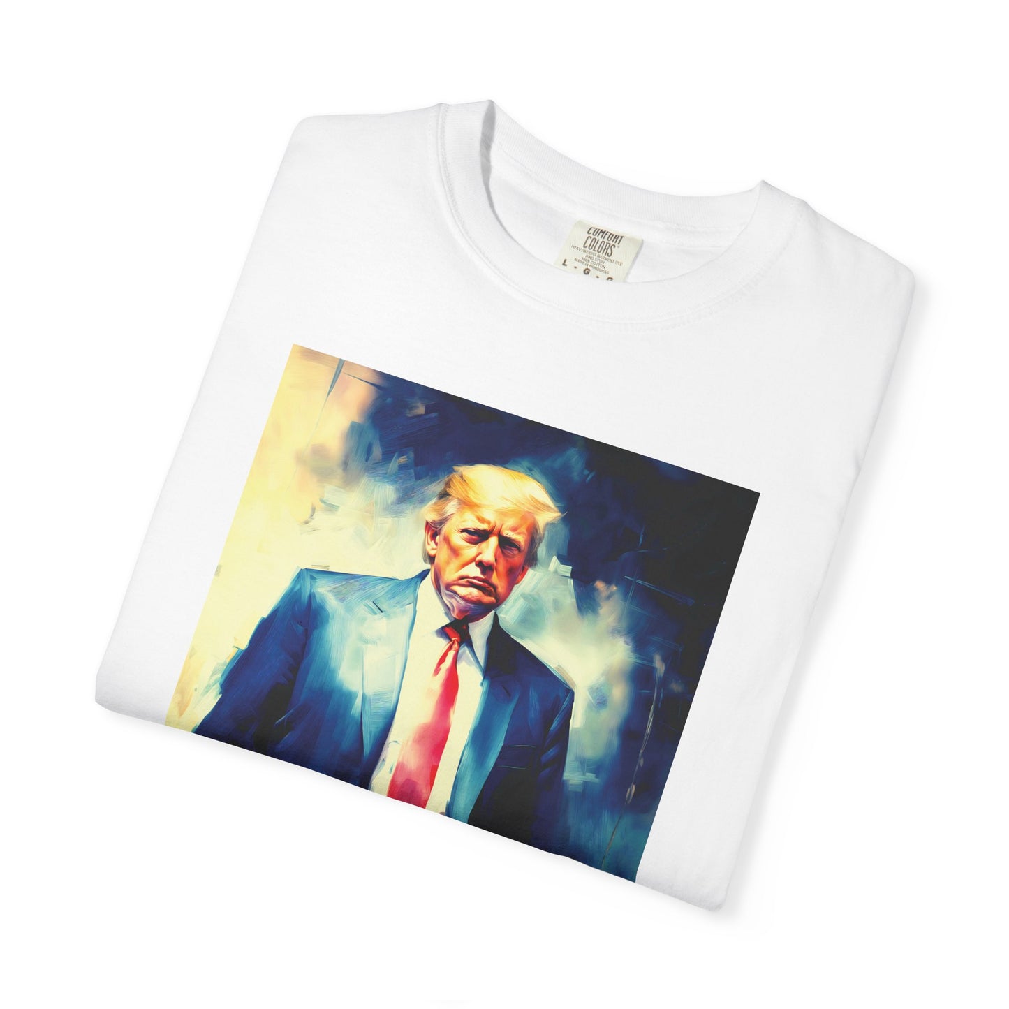 "Trump Portrait No. 6", Unisex T-shirt (Light Colors)