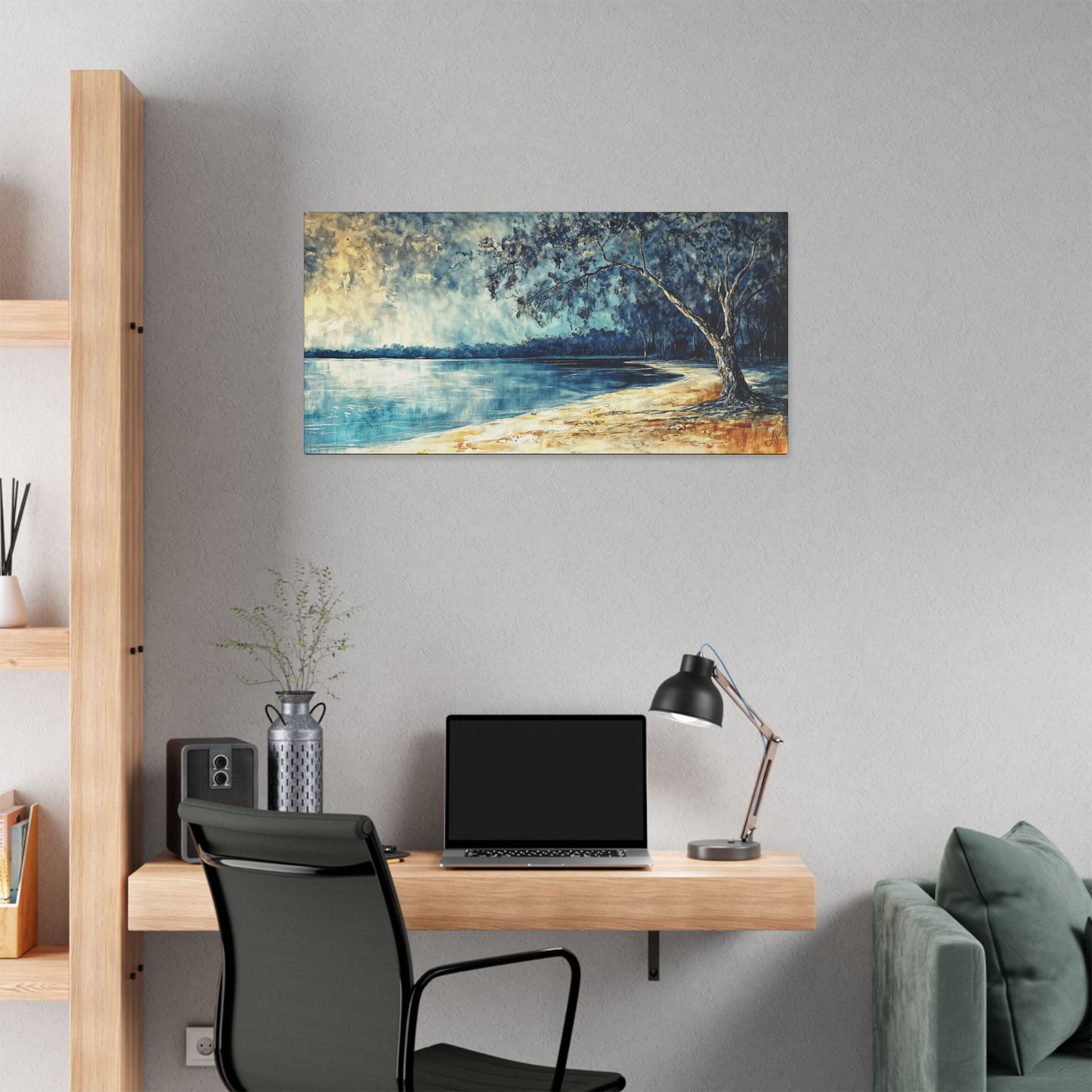 "Clann a’ Chuain (Gaelic) - Children of the Ocean (English)", Stretched Classic Canvas Print