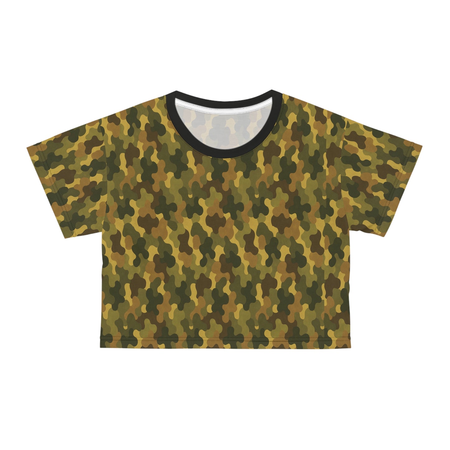 "SASR Day-Ops Camouflage", Crop Tee (SASR Black Collar)