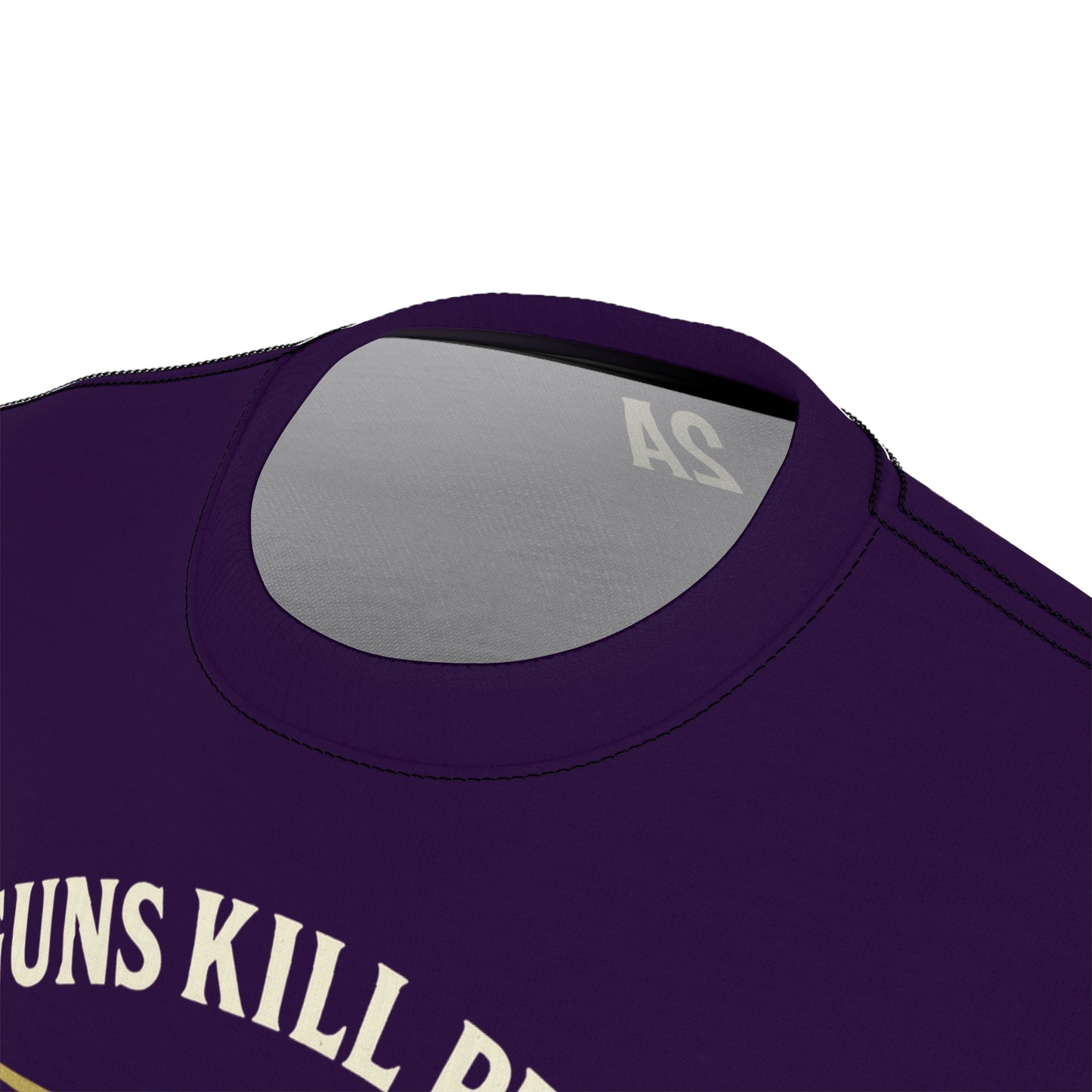 ''Forks Make You Fat", Unisex T-shirt (Academic Purple)