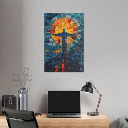 "Alpha and Omega - Revelation 22:13", Stretched Classic Canvas Fine Art Print