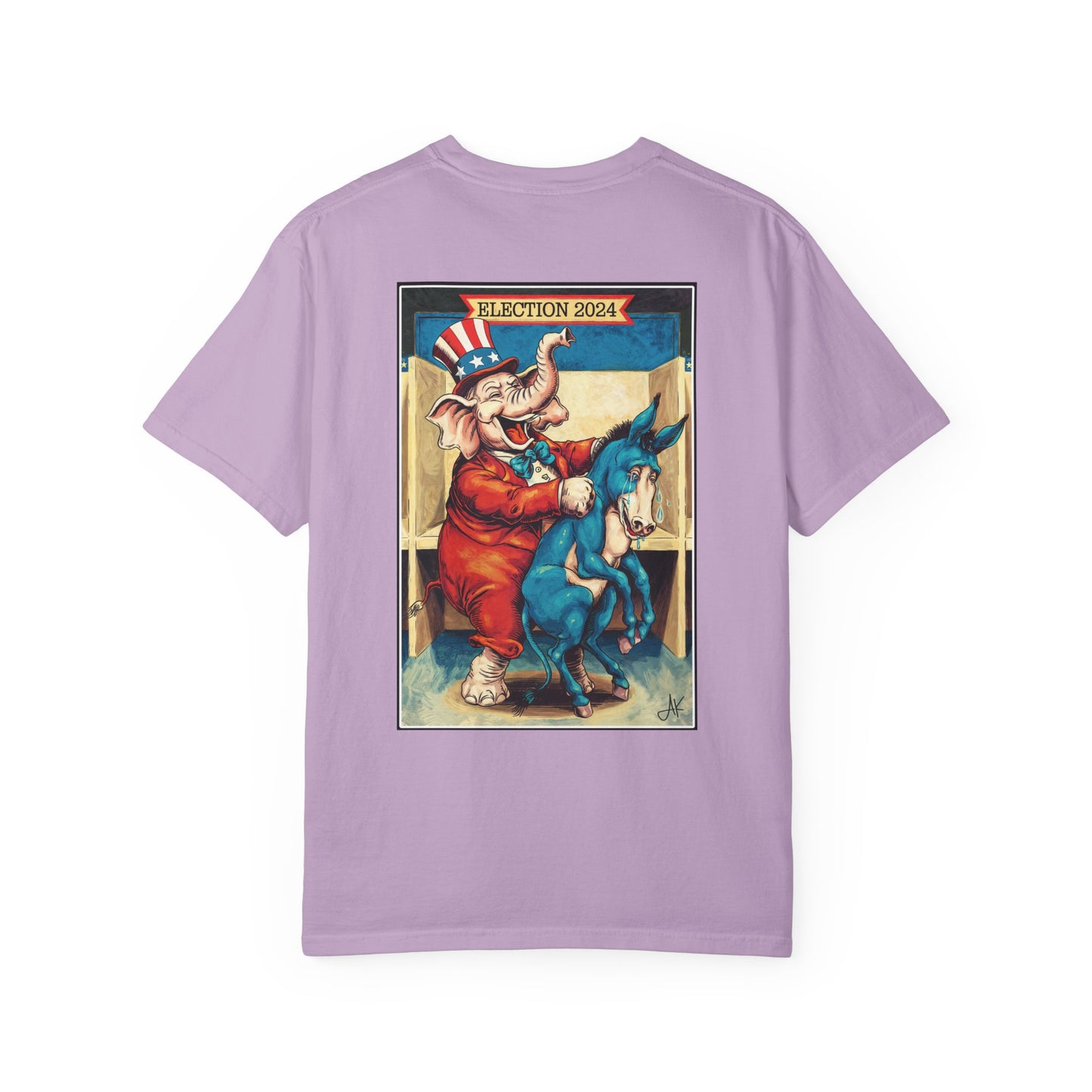 "MAGA Spanked the Donkeys 2024", Unisex T-shirt (Light Colors)