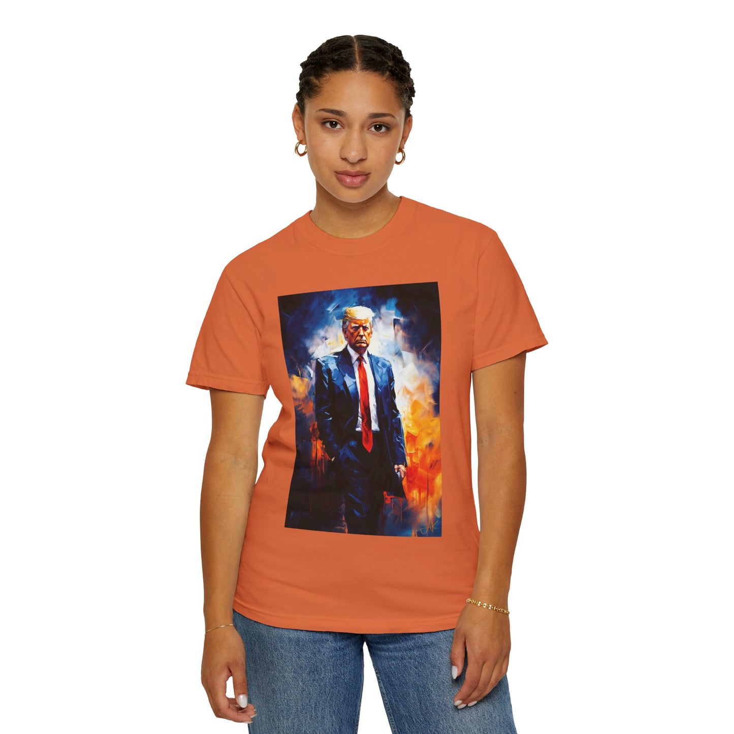 "Trump Portrait" #22, Unisex T-shirt (Dark Colors)