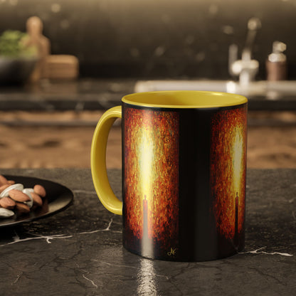 "Born of His Light", Colorful Mugs (11oz, 15oz)