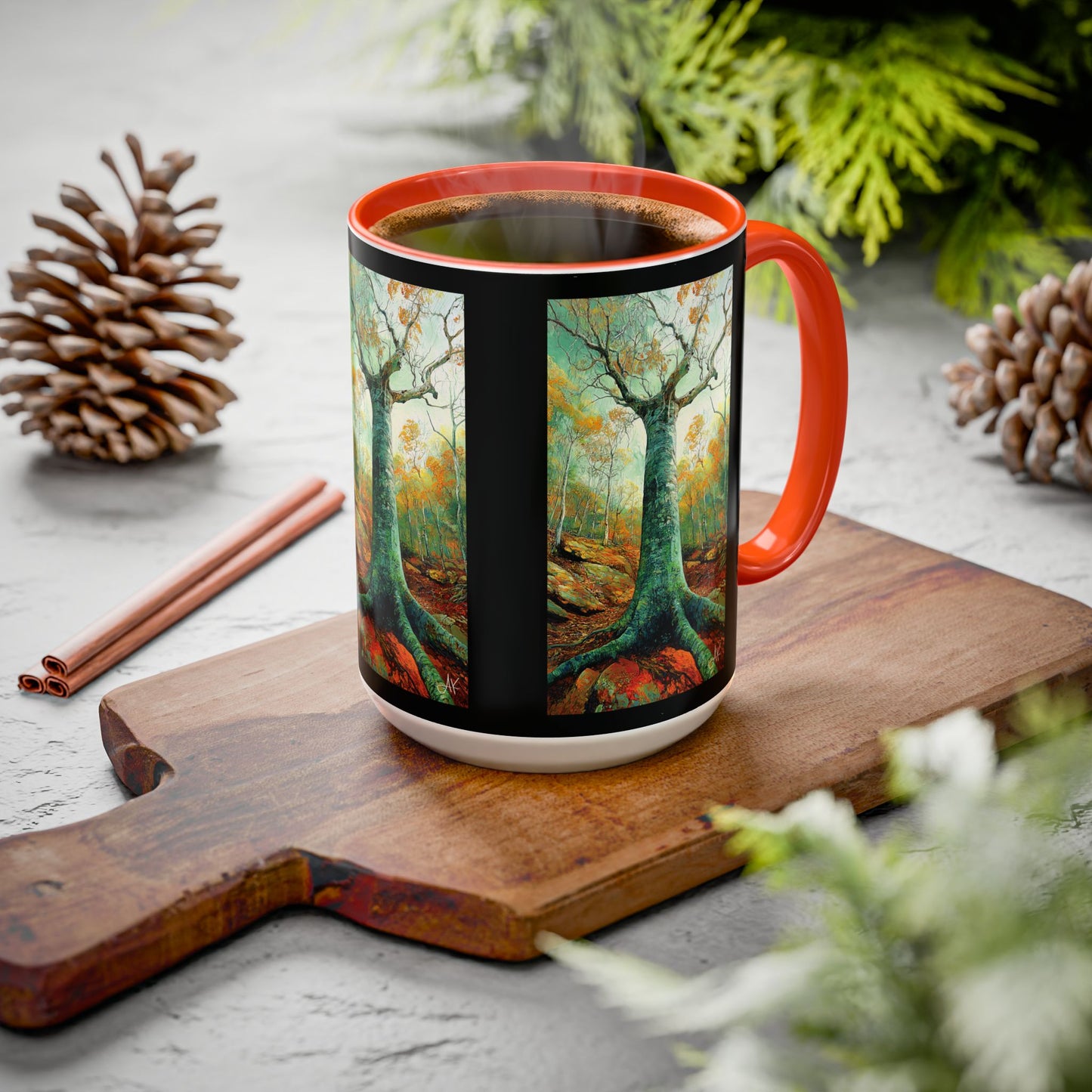 "An Criosdaidh Feá (Christian Beech)", Colorful Mugs (11oz, 15oz)