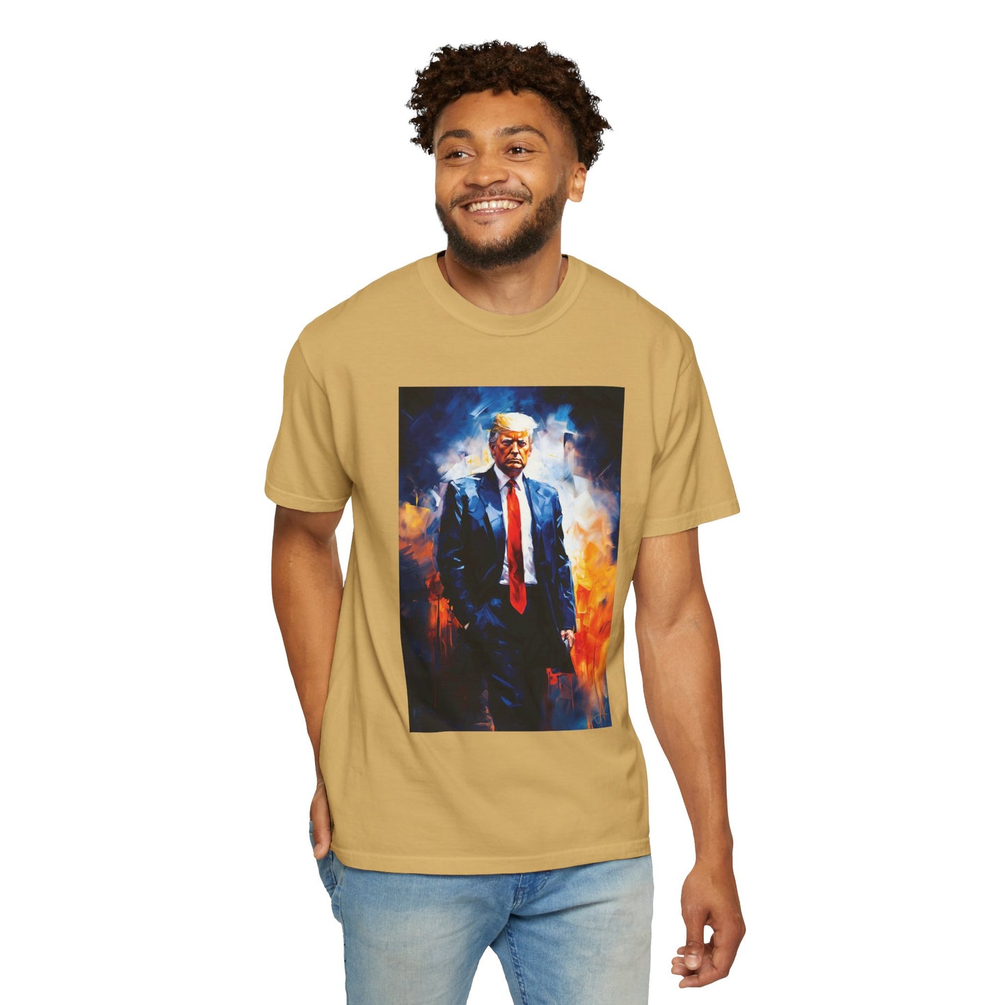 "Trump Portrait" #22, Unisex T-shirt (Light Colors)