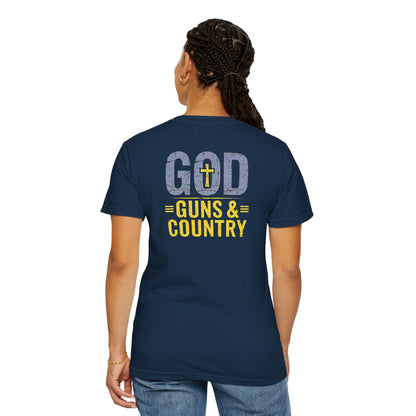 "God Guns & Country" #01, Unisex T-shirt