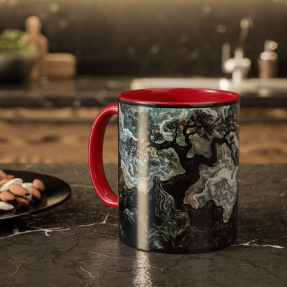 "An Crann Naomh (Gaelic) - The Sacred Tree (English)", Colorful Mugs (11oz & 15oz)