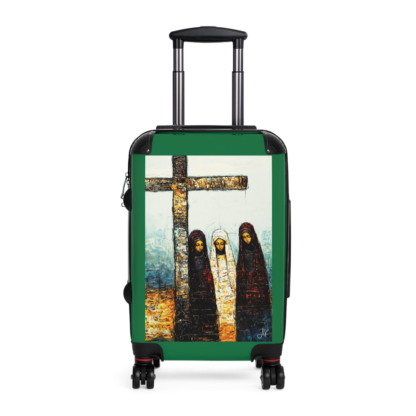 "At-the-Foot of the Cross - John 19:25", Suitcases (Dark Green)