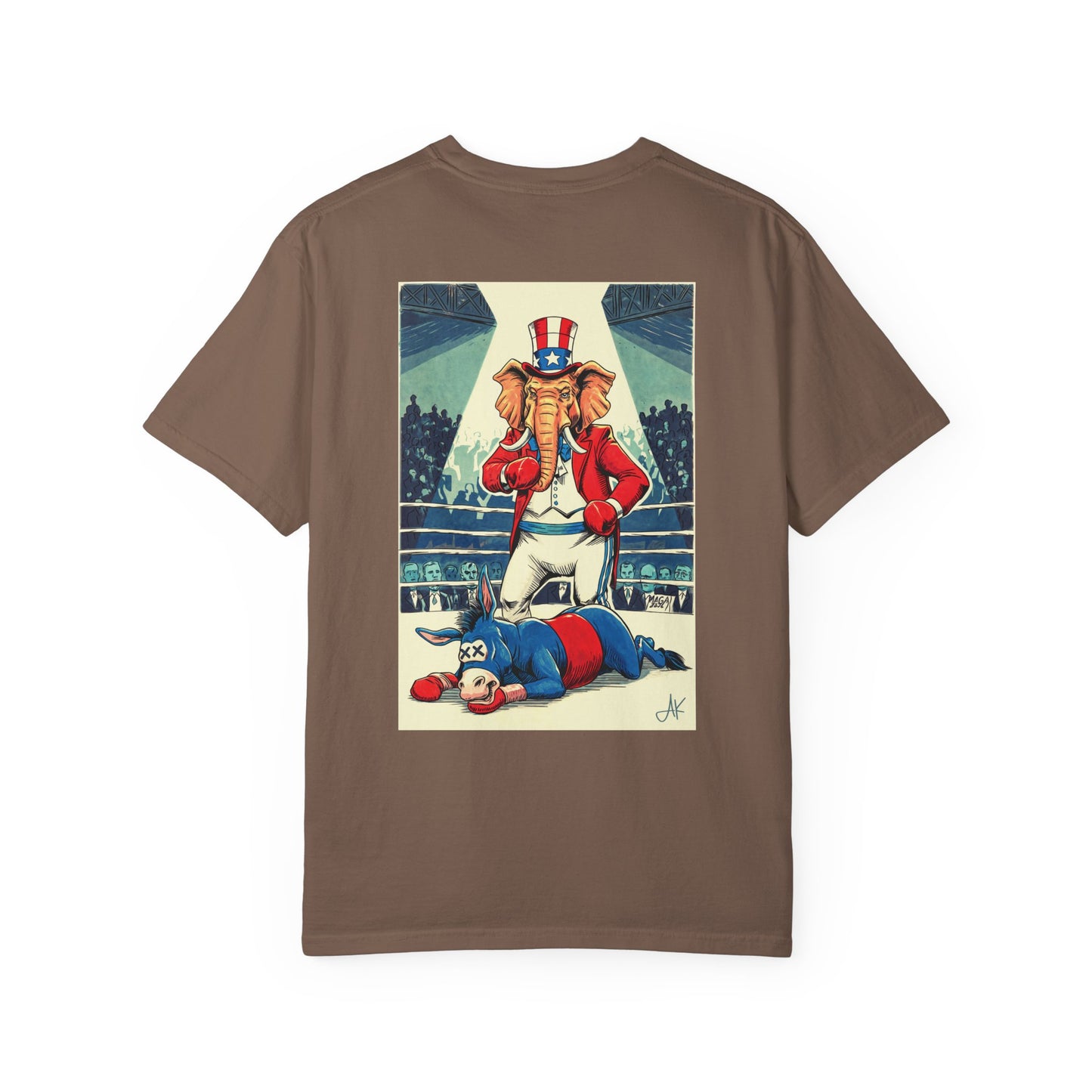 "Brutal Woke Knockout 2024", Unisex T-shirt (Light Colors)