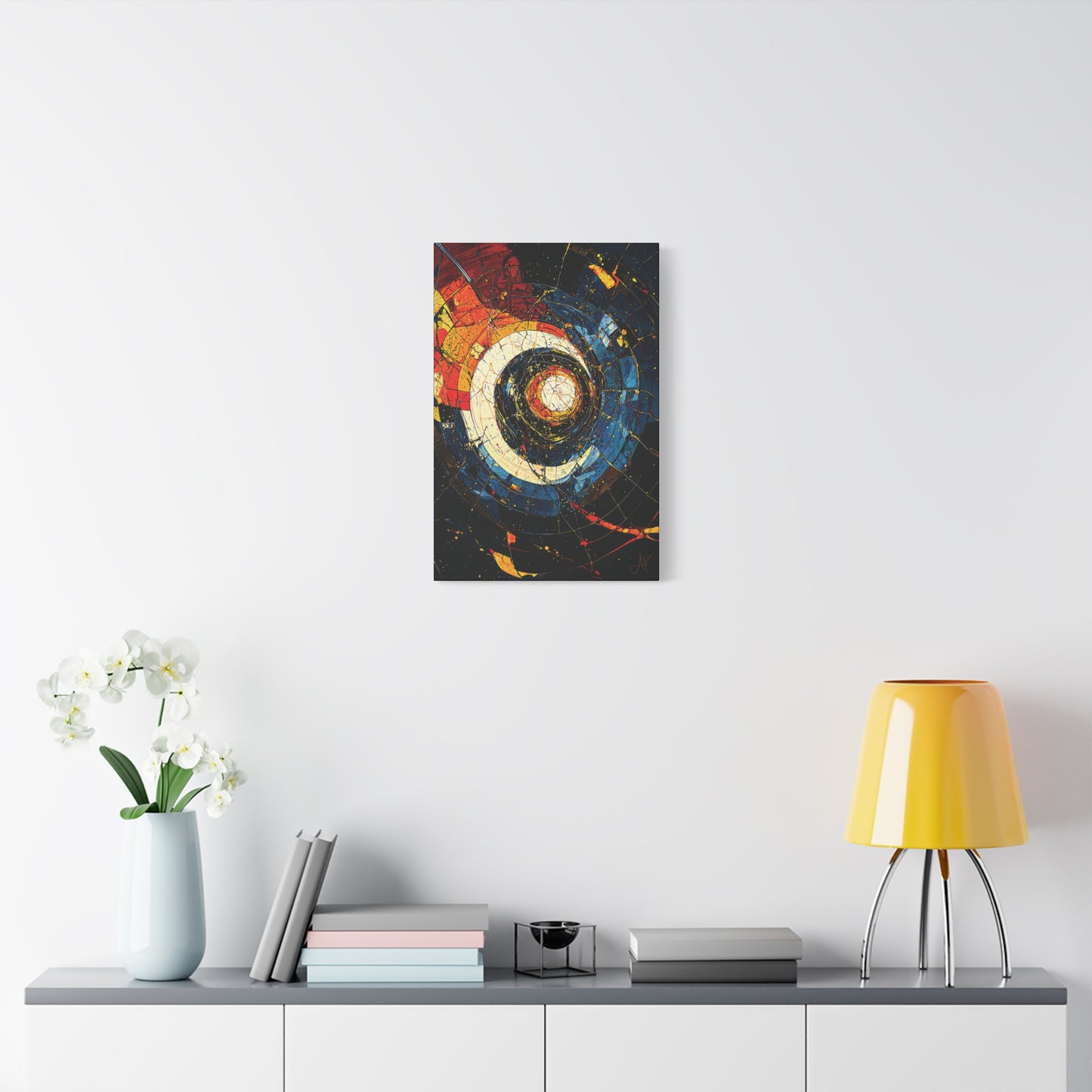 "Shatterdawn Vortex", Fine Art Matte Canvas, Stretched, 1.25"