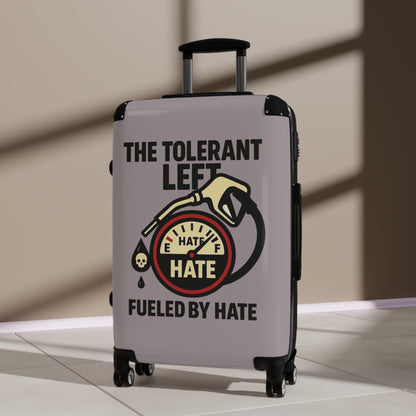 "The Tolerant Left", Suitcase (Walkway Pink Grey)
