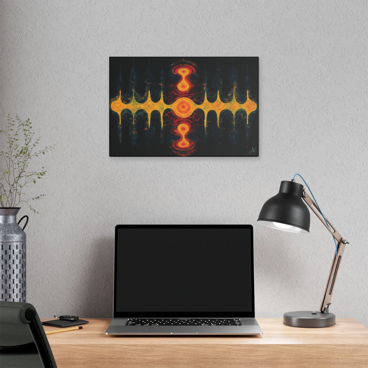 "Echo through Time", Stretched Classic Canvas Fine Art Print