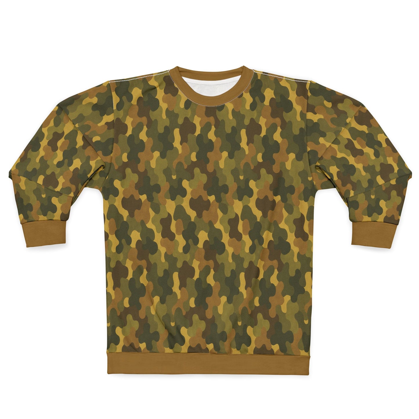 "SASR Day-Ops Camouflage", Unisex Sweatshirt (SASR Light Brown Cuffs and Collar)