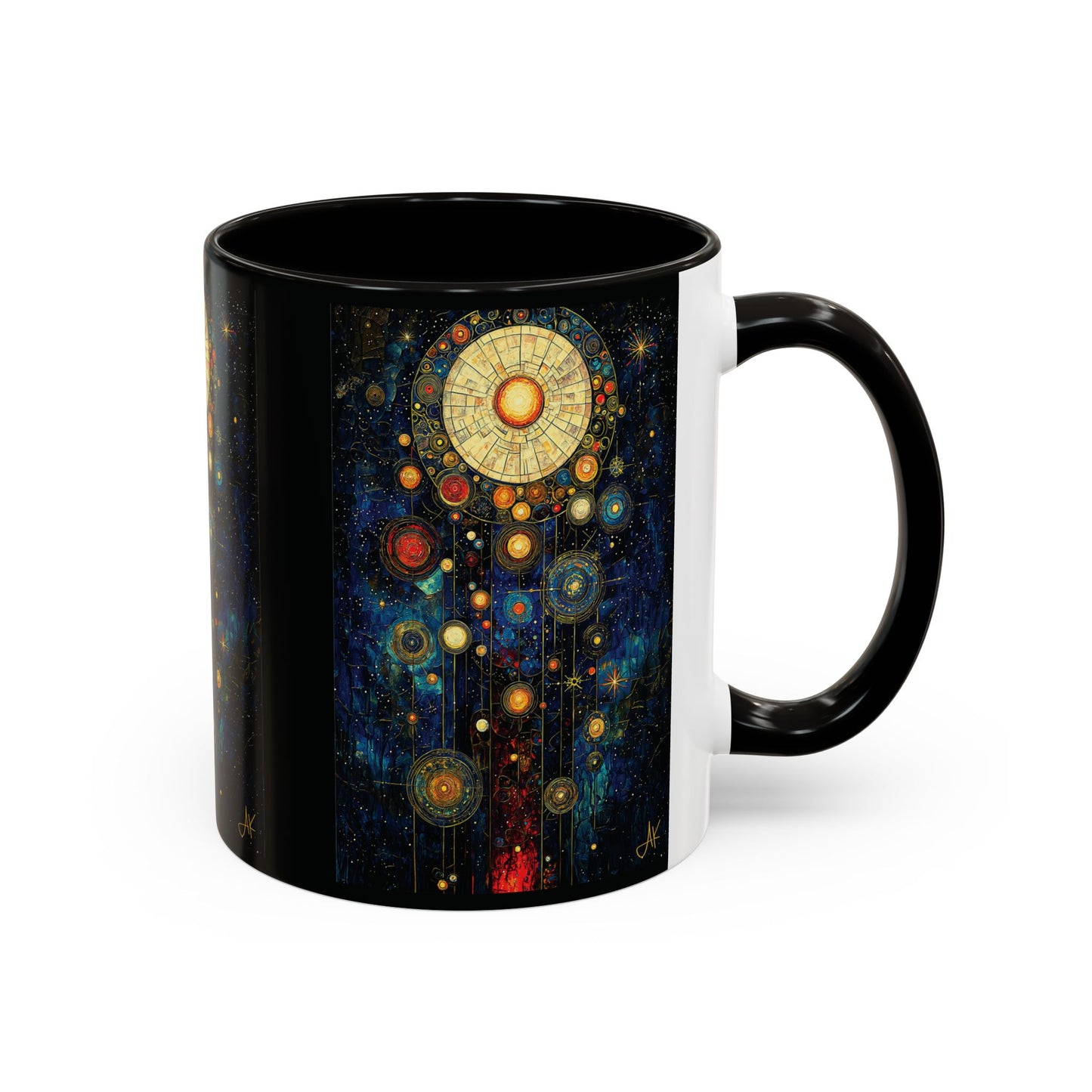 "Ancient Connection to God", Colorful Mugs (11oz, 15oz)