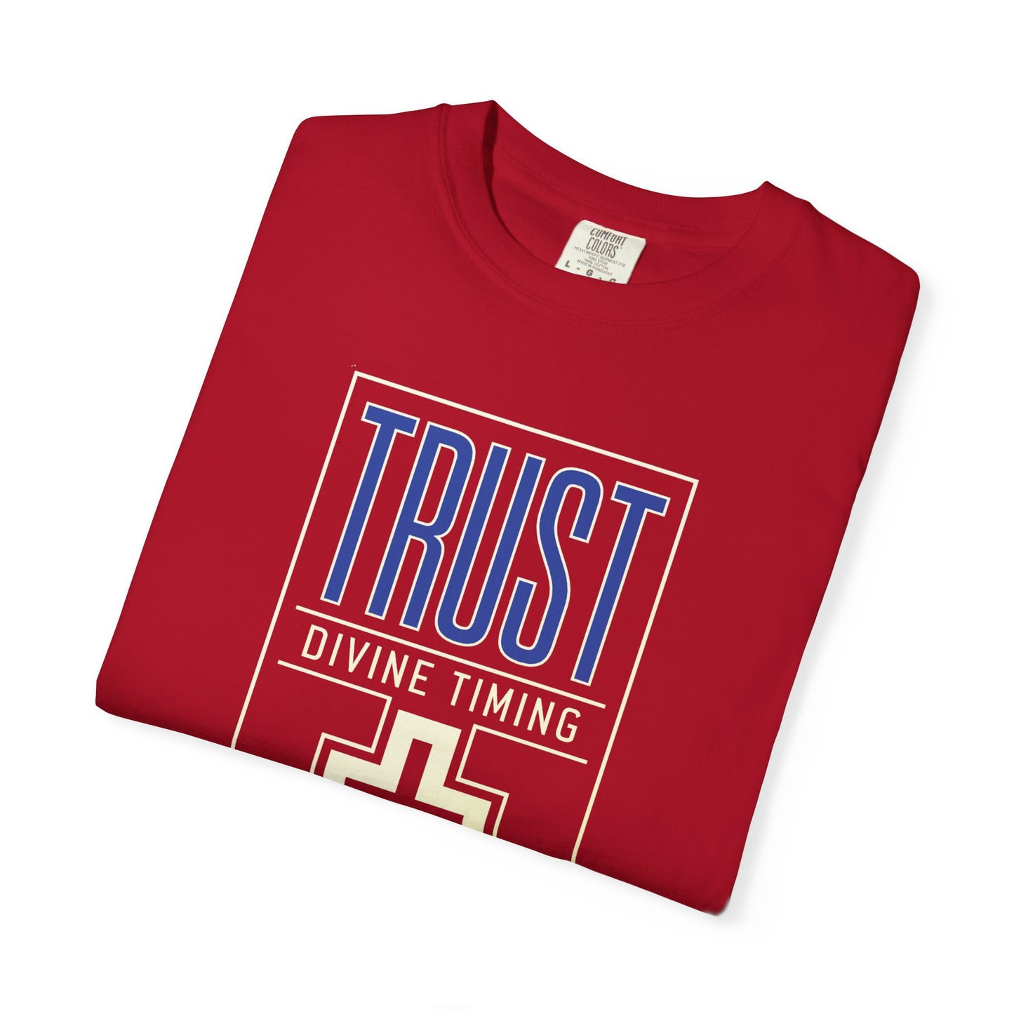 "Trust Divine Timing" #01, Unisex T-shirt