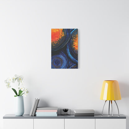 "History's Vibrance", Matte Canvas Fine Art Print