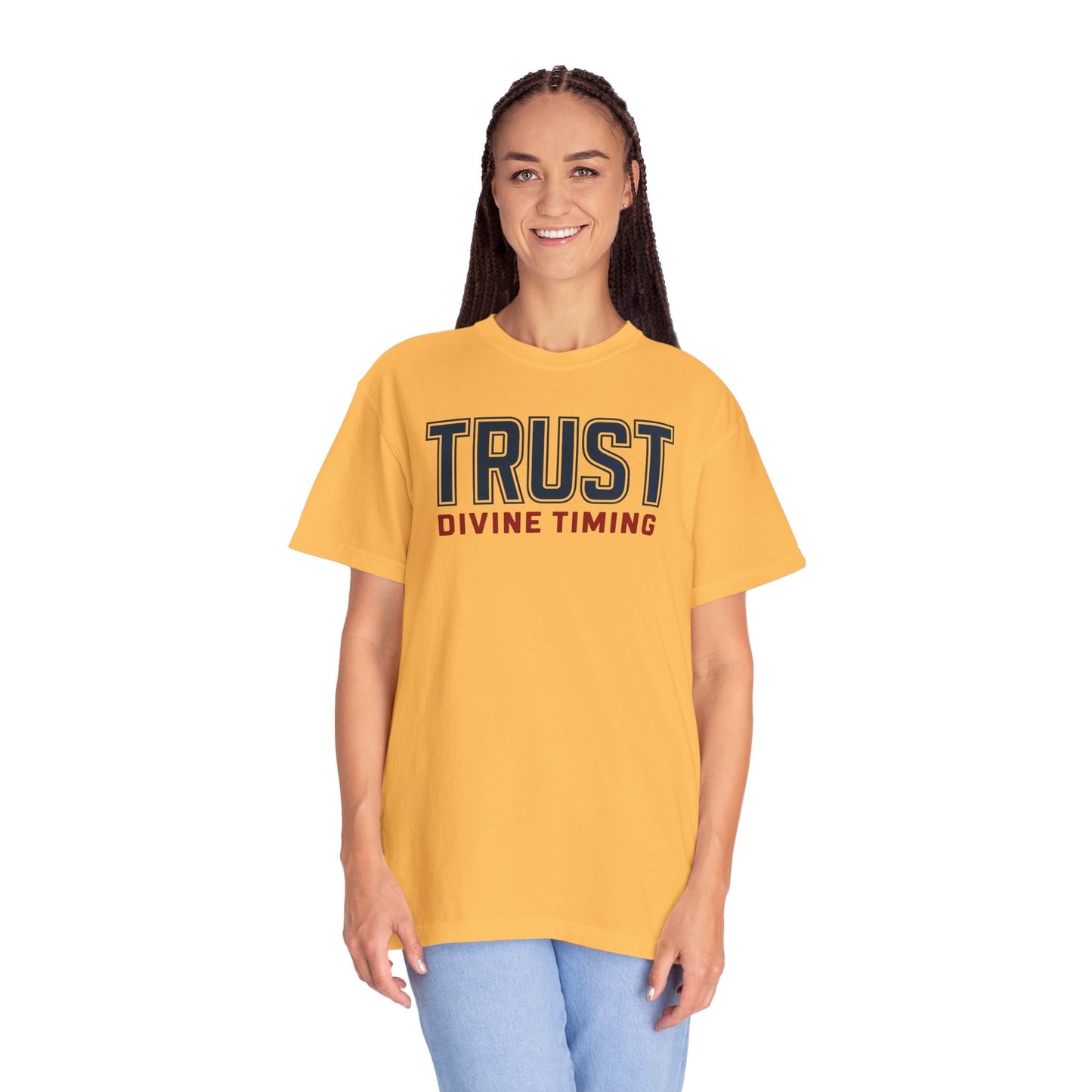 "Trust Divine Timing" #02, Unisex T-shirt