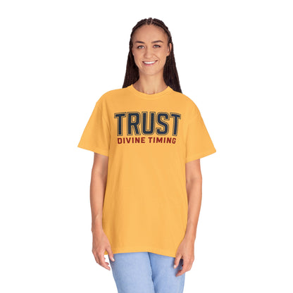 "Trust Divine Timing" #02, Unisex T-shirt