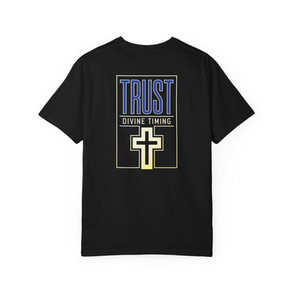 "Trust Divine Timing" #01, Unisex T-shirt