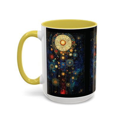"Ancient Connection to God", Colorful Mugs (11oz, 15oz)