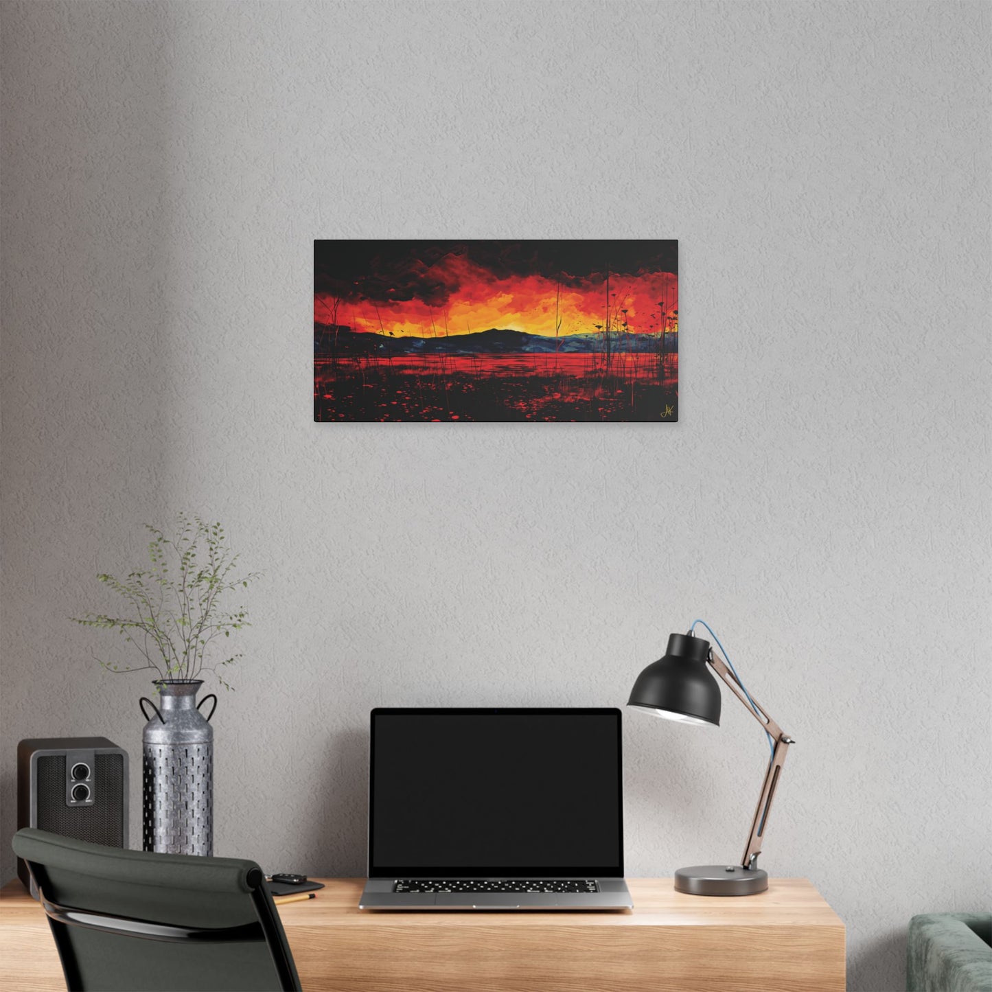 "Lineage Forged by Trials and Time", Stretched Classic Canvas Fine Art Print