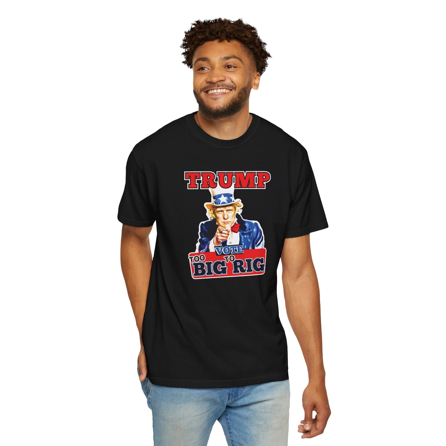 "Trump - Too Big To Rig", Unisex T-shirt