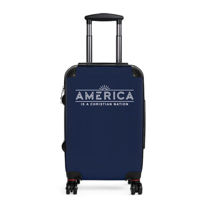 "America is a Christian Nation", Suitcases (Dark Blue)