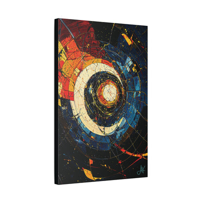 "Shatterdawn Vortex", Stretched Classic Canvas Fine Art Print