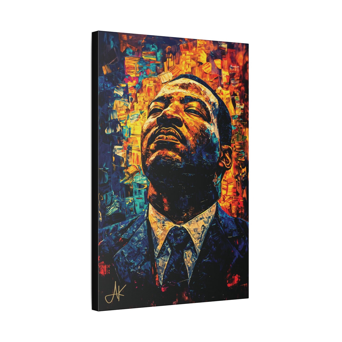 "Content of Character", Classic Stretched Canvas Fine Art Print