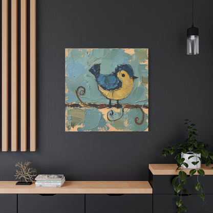 "Little Birdie", Fine Art Matte Canvas, Stretched, 1.25"