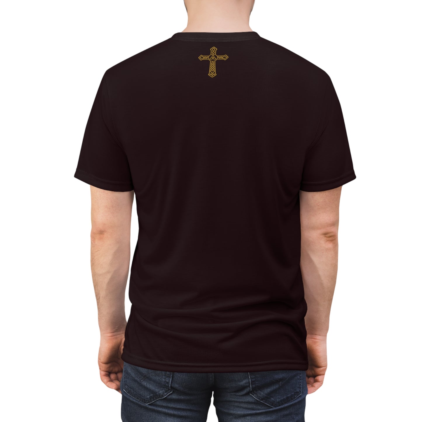 "Clan na Gael - Irish American", Unisex T-shirt (Seal Brown)