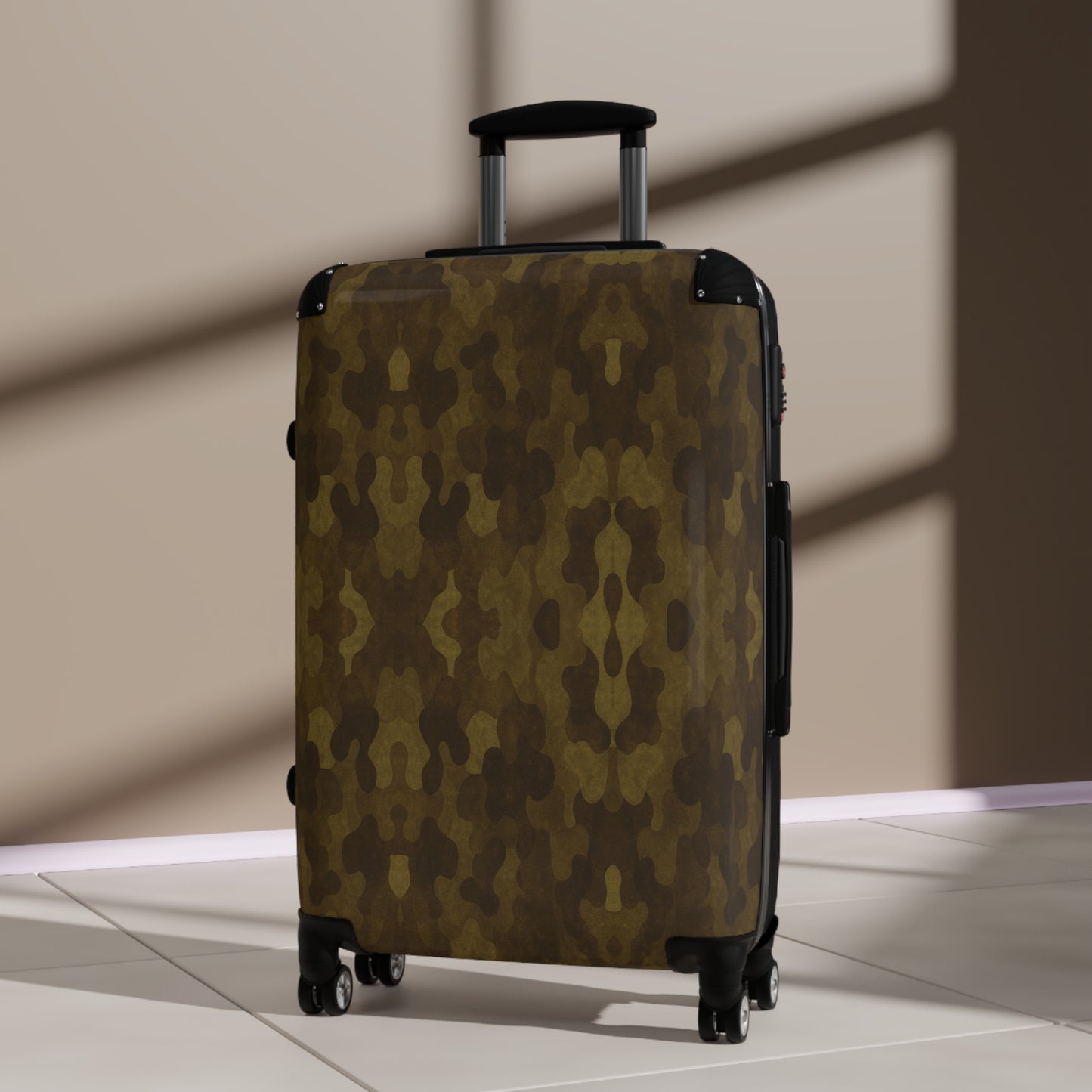 "Swamp Recon Camouflage", Pattern Art Suitcases