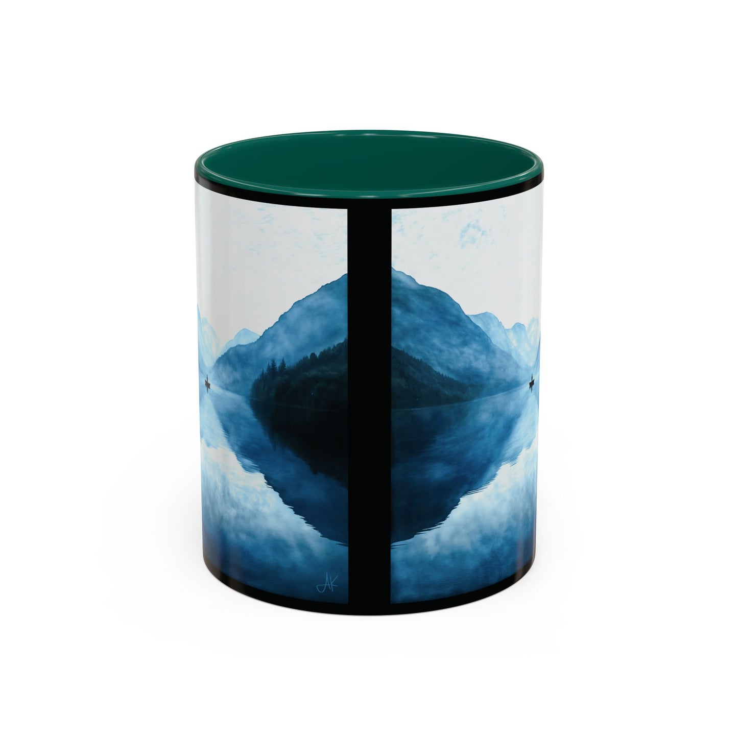 "Connected in Silence - Psalm 46:10", Colorful Mugs (11oz, 15oz)