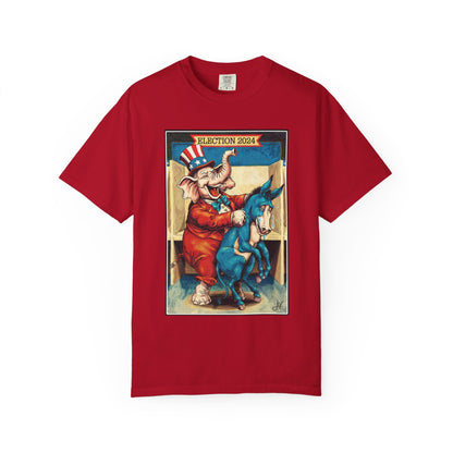 "MAGA Spanked the Donkeys 2024", Unisex T-shirt (Dark Colors)