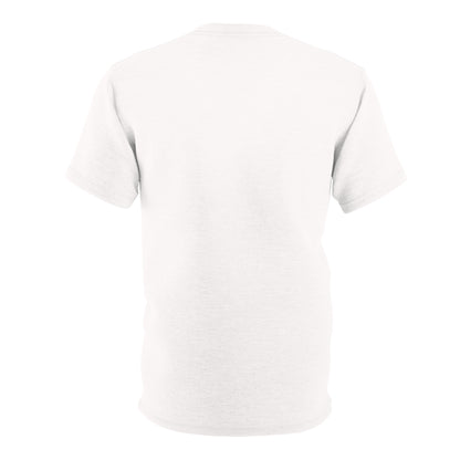 "I'm Happier Than You", Unisex T-shirt (Milk Glass)