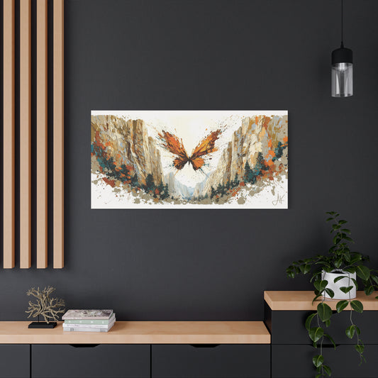 "Melinda's Butterfly", Fine Art Matte Canvas, Stretched, 1.25"
