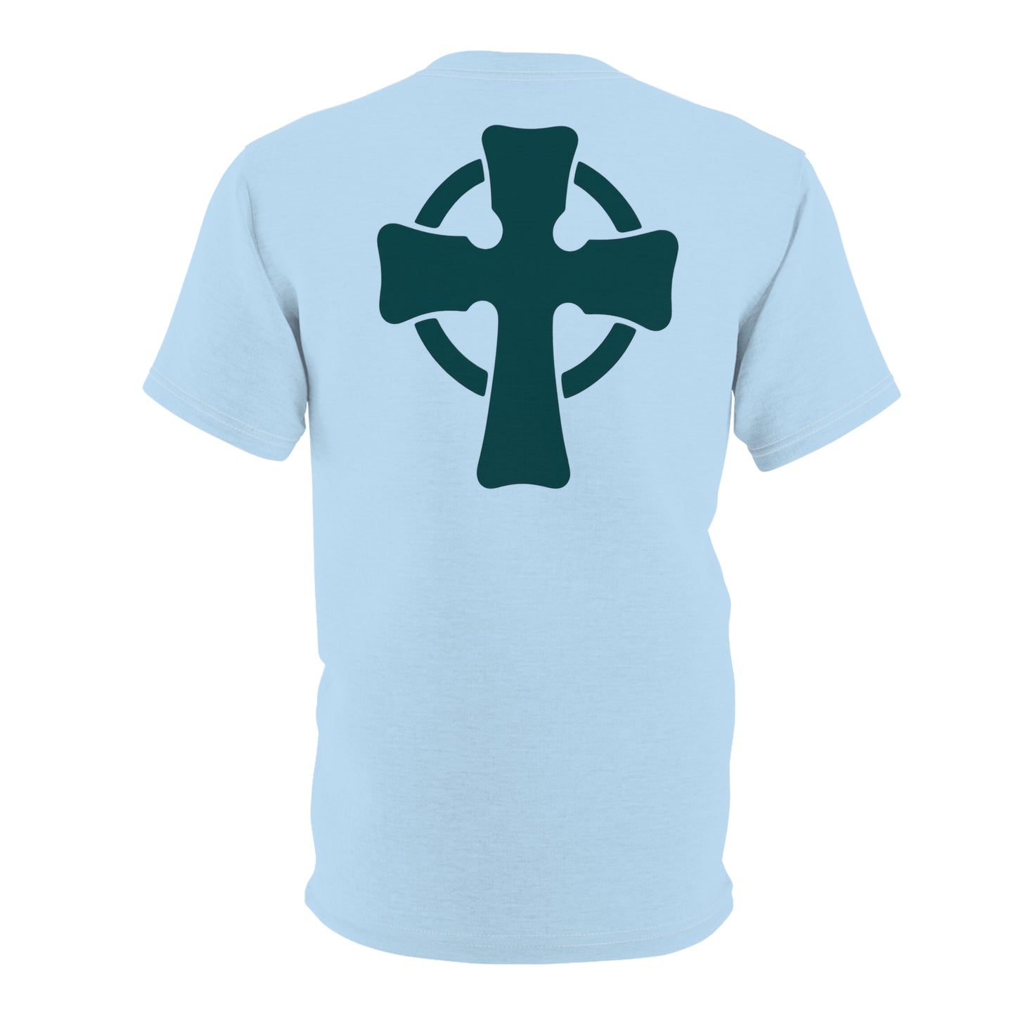 "Retro Jesus", Unisex T-shirt (Arctic Paradise)