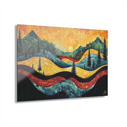 "Vintage Vista", Fine Art Acrylic Wall Prints (French Cleat Hanging)