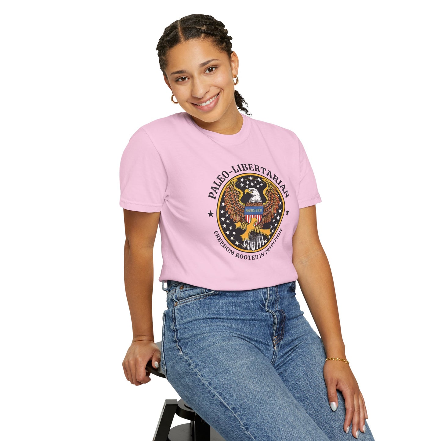"Paleo-Libertarian" #01, Unisex T-shirt (Light Colors)