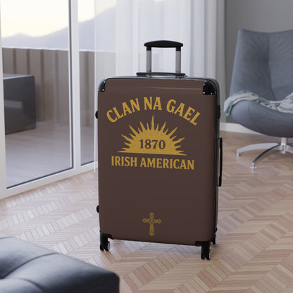 "Clan na Gael - Irish American", Suitcase (Wild Boar Brown)