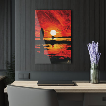"The First Mission (St. Columba)", Fine Art Acrylic Wall Prints (French Cleat Hanging)