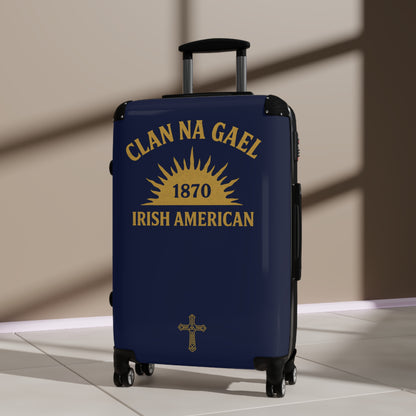 "Clan na Gael - Irish American", Suitcase (Mariana Blue)