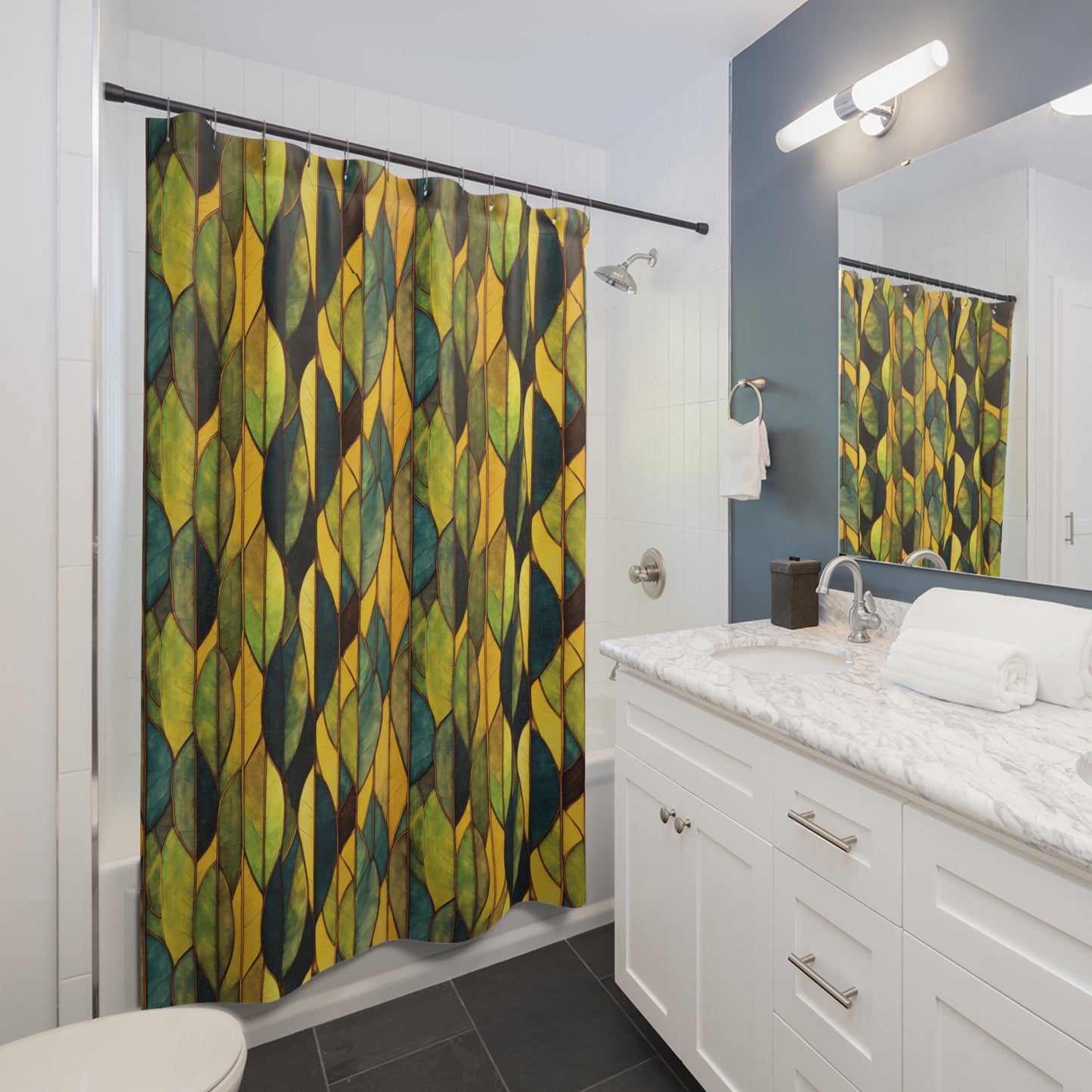 "Inner Grove", Shower Curtains