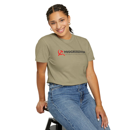 "Progressivism - Enemy of Western Civilization", Unisex T-shirt (Light Colors)