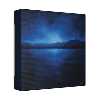 "Indigo Nights", Stretched Classic Canvas Fine Art Print